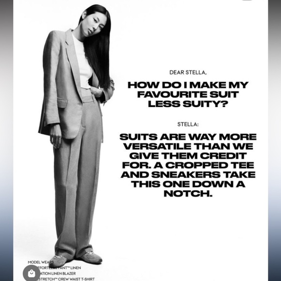 Aritzia | Wilfred Effortless Linen Pants Honey Beige Size 12 - Picture 4 of 16